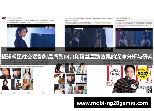 篮球明星社交活动对品牌影响力和粉丝互动效果的深度分析与研究 篮球明星社交活动对品牌影响力和粉丝互动效果的深度分析与研究